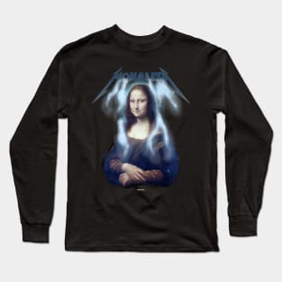 "Monalisa's Heavy Metal Band" Long Sleeve T-Shirt